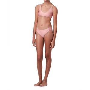 NEW SUBMARINE stitched bikini set in rose glitter